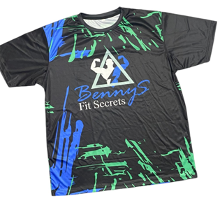 Sports Shirt | Black & Green