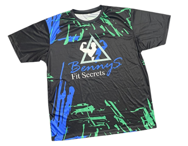 Sports Shirt | Black & Green