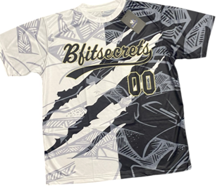 Sports Shirt | White & Black